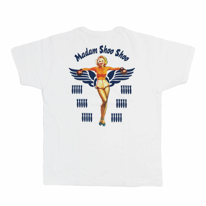 バズリクソンズ BUZZ RICKSON'S 半袖Tシャツ プリント S/S T-SHIRTS