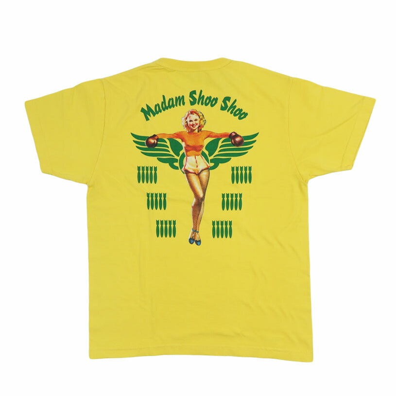 バズリクソンズ BUZZ RICKSON'S 半袖Tシャツ プリント S/S T-SHIRTS