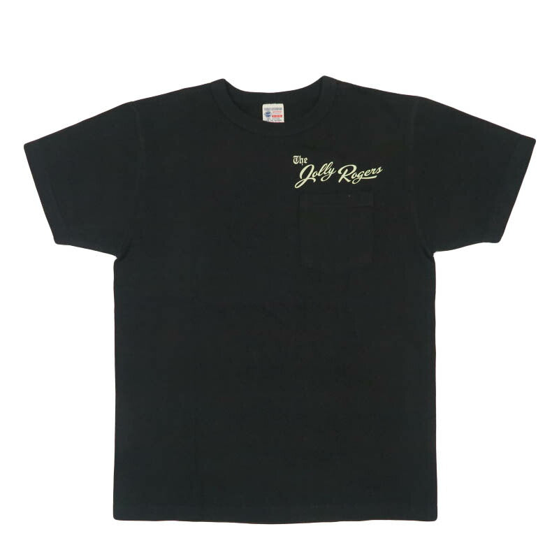 バズリクソンズ BUZZ RICKSON'S 半袖 ポケットTシャツ プリント "JOLLY ROGERS" MADE IN USA BR79711【2026年春夏新作】