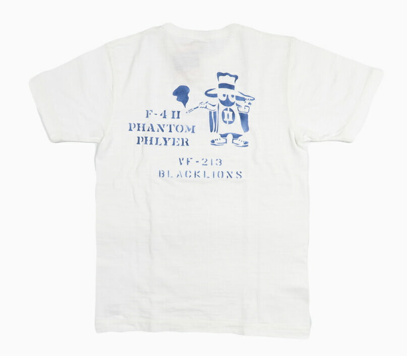 バズリクソンズ BUZZ RICKSON'S スラブヤーン 半袖 Tシャツ プリント