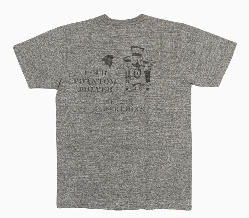 バズリクソンズ BUZZ RICKSON'S スラブヤーン 半袖 Tシャツ プリント
