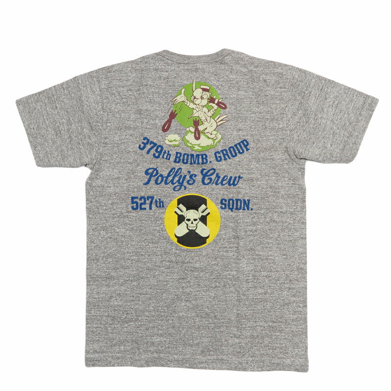 バズリクソンズ BUZZ RICKSON'S スラブヤーン 半袖 Tシャツ プリント