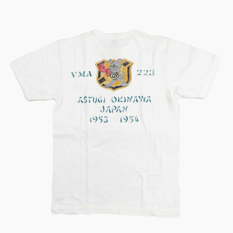 バズリクソンズ BUZZ RICKSON'S スラブヤーン 半袖 Tシャツ プリント
