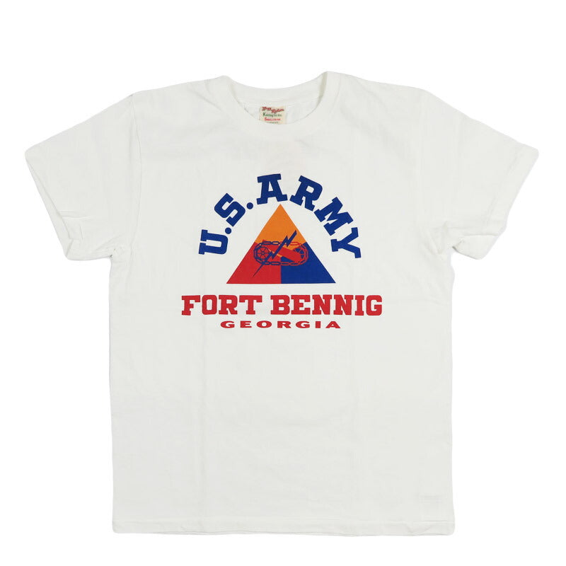 バズリクソンズ BUZZ RICKSON'S PX T 半袖 Tシャツ プリント  "U.S. ARMY FORT BENNING" BR79751【2026年春夏新作】