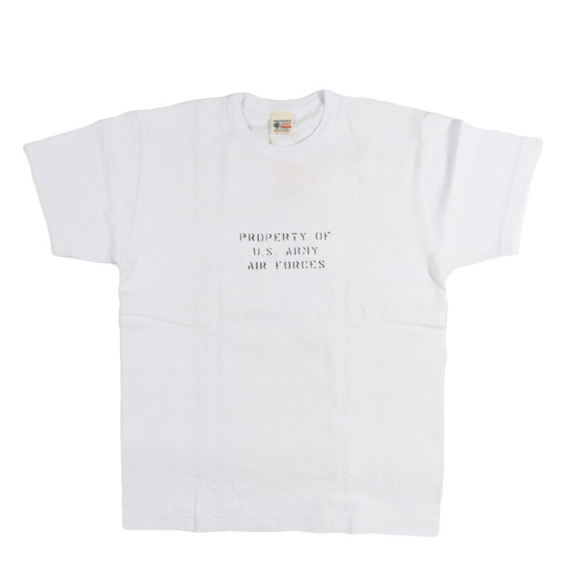 バズリクソンズ BUZZ RICKSON'S 半袖Tシャツ プリント S/S T-SHIRTS "AIR BASE STENCIL" BR79779【2026年春夏新作】