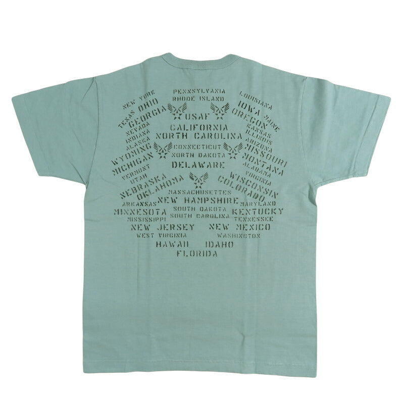バズリクソンズ BUZZ RICKSON'S 半袖Tシャツ プリント S/S T-SHIRTS