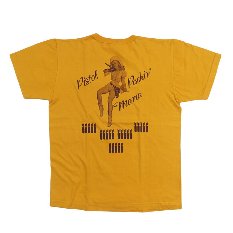 バズリクソンズ BUZZ RICKSON'S 半袖Tシャツ プリント S/S T-SHIRTS