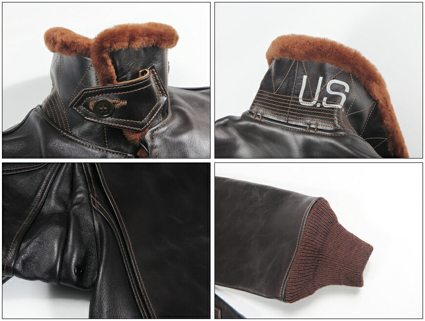 バズリクソンズ Buzz Rickson's Type AN-J-3A “HORSEHIDE MODEL” レザー フライトジャケット BR80647【2026年秋冬新作】