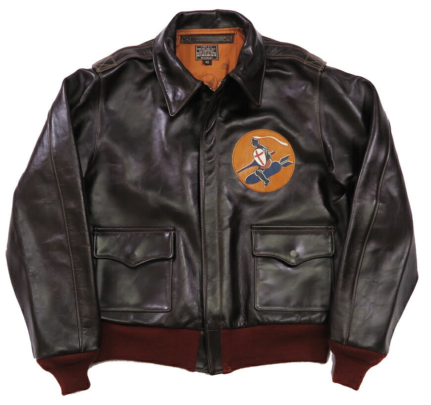 バズリクソンズ Buzz Rickson's A-2 フライトジャケット ON THE MAKE CONTRACT No.W535 ac-21996 BUZZ RICKSON CLO.CO. BR8054