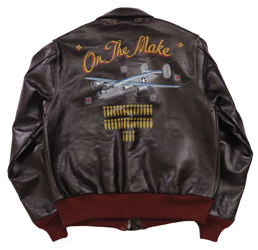 バズリクソンズ Buzz Rickson's A-2 フライトジャケット ON THE MAKE CONTRACT No.W535 ac-21996 BUZZ RICKSON CLO.CO. BR8054