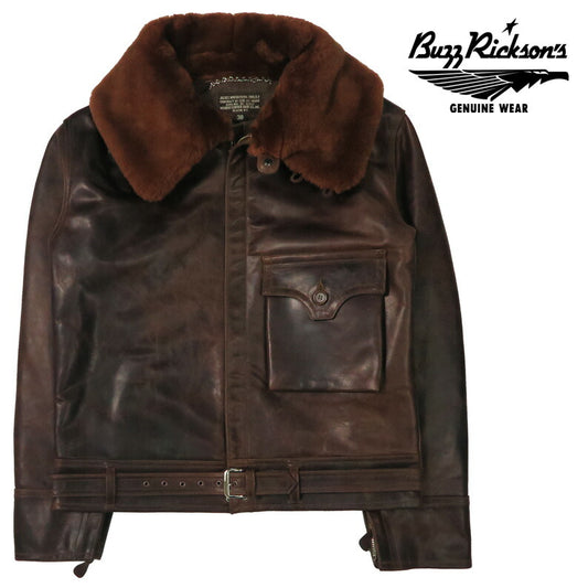 バズリクソンズ Buzz Rickson's B-2 レザー フライトジャケット シープムートン WERBER LEATHER COAT CO., INC. BR80662