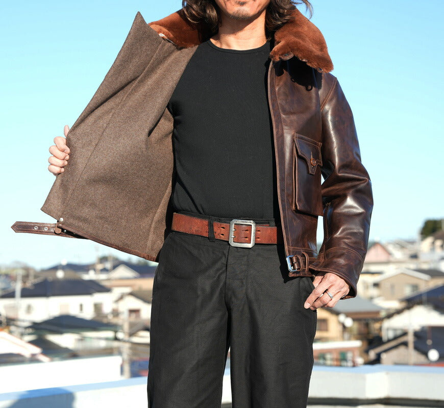バズリクソンズ Buzz Rickson's B-2 レザー フライトジャケット シープムートン WERBER LEATHER COAT CO., INC. BR80662