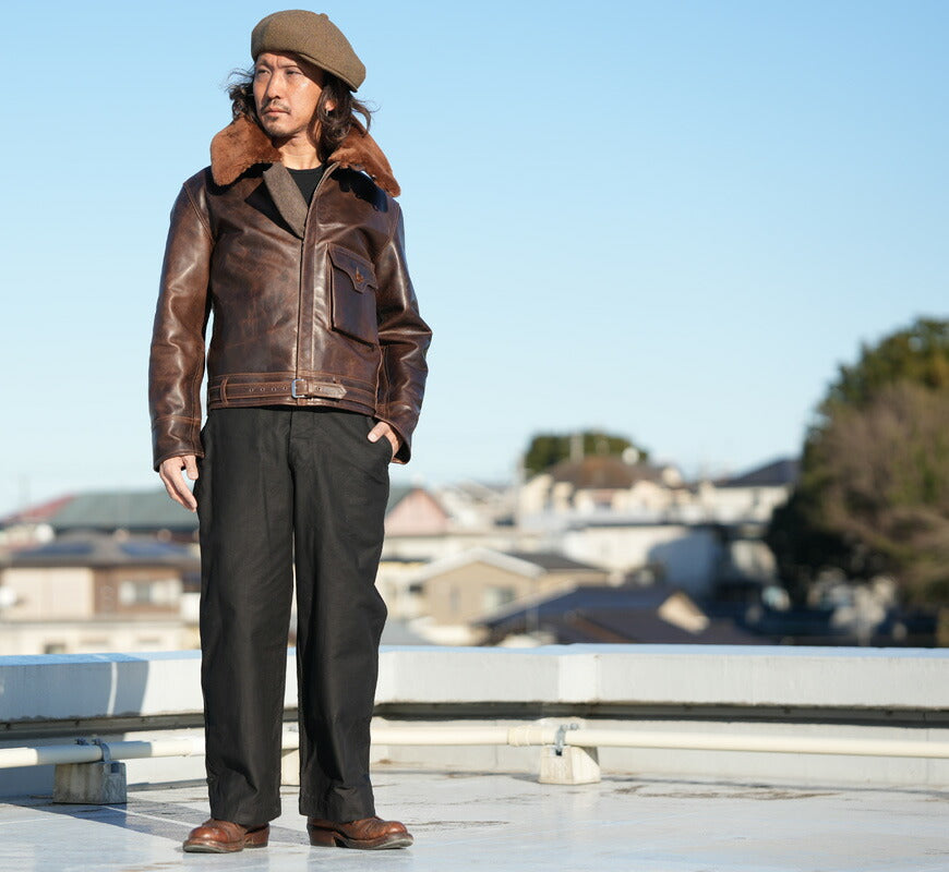 バズリクソンズ Buzz Rickson's B-2 レザー フライトジャケット シープムートン WERBER LEATHER COAT CO., INC. BR80662