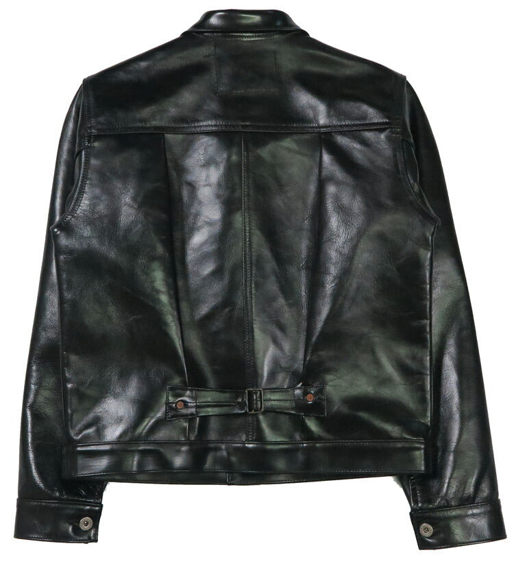 バズリクソンズ Buzz Rickson's ブラック ホースハイド レザー ジャケット 2ndタイプ WILLIAM GIBSON COLLECTION ウィリアムギブソン BR80665