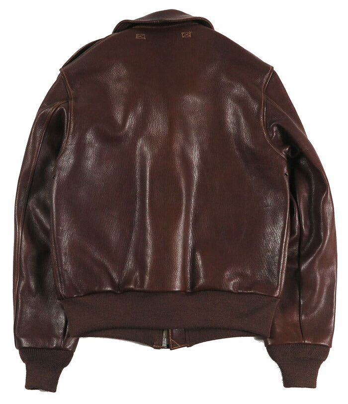 Buzz Rickson's A-2-vluchtjack van geitenleer, BUZZ RICKSON CLO.CO. CONTRACT No.18091 BR80686 【Nieuwe herfst-wintercollectie 2026】