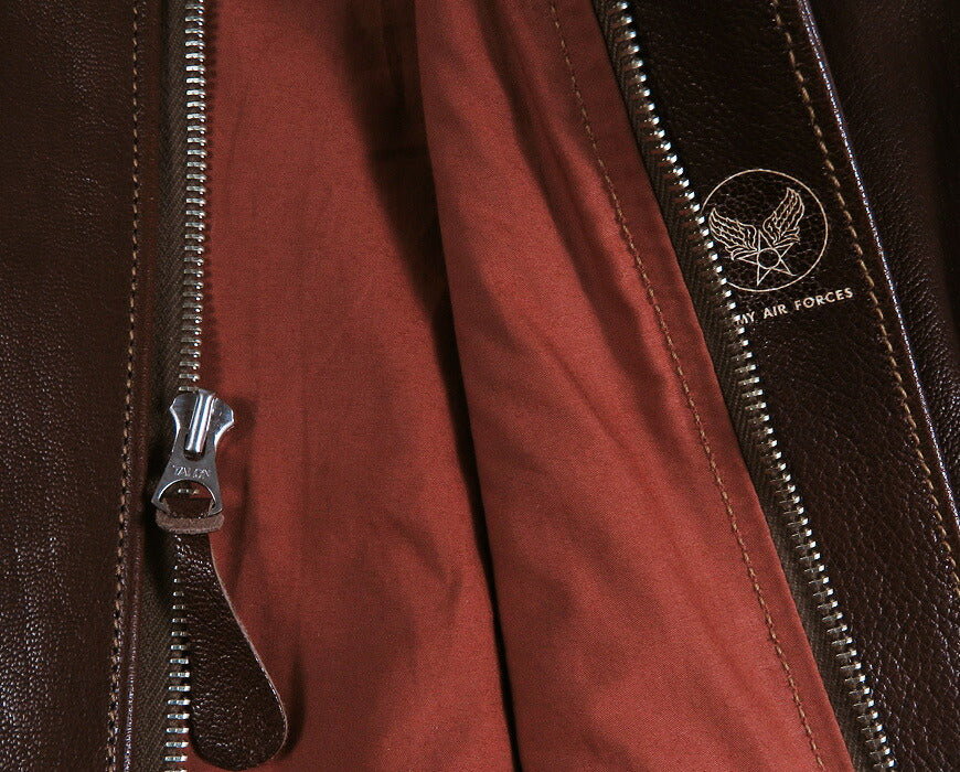 Buzz Rickson's A-2-vluchtjack van geitenleer, BUZZ RICKSON CLO.CO. CONTRACT No.18091 BR80686 【Nieuwe herfst-wintercollectie 2026】