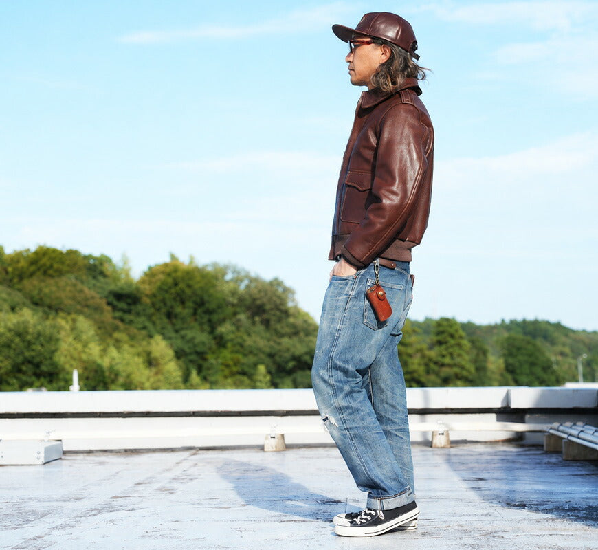 Buzz Rickson's A-2-vluchtjack van geitenleer, BUZZ RICKSON CLO.CO. CONTRACT No.18091 BR80686 【Nieuwe herfst-wintercollectie 2026】