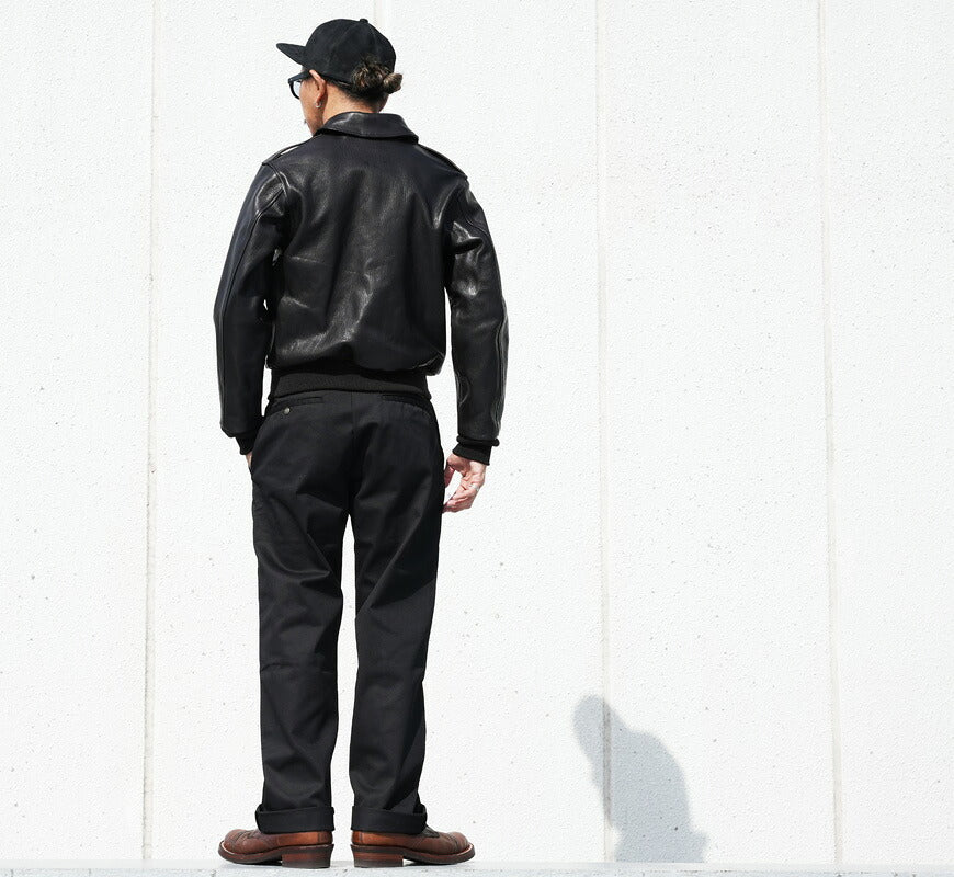 バズリクソンズ Buzz Rickson's BLACK A-2 ゴートスキン フライトジャケット ヤギ革 ブラック WILLIAM GIBSON COLLECTION ウィリアムギブソン BR10690 【2026年秋冬新作】