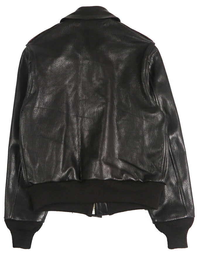 バズリクソンズ Buzz Rickson's BLACK A-2 ゴートスキン フライトジャケット ヤギ革 ブラック WILLIAM GIBSON COLLECTION ウィリアムギブソン BR10690 【2026年秋冬新作】