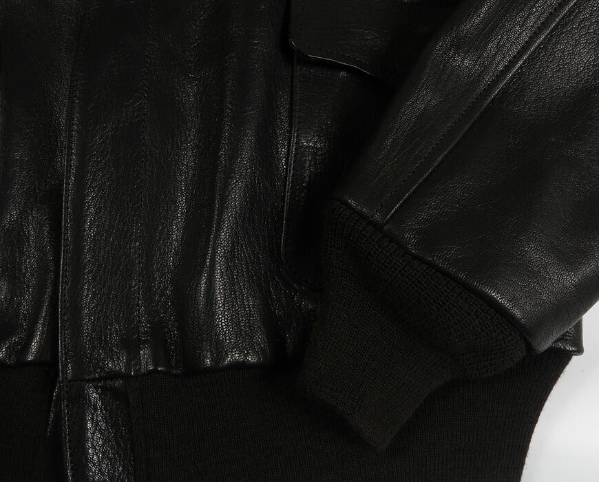 バズリクソンズ Buzz Rickson's BLACK A-2 ゴートスキン フライトジャケット ヤギ革 ブラック WILLIAM GIBSON COLLECTION ウィリアムギブソン BR10690 【2026年秋冬新作】