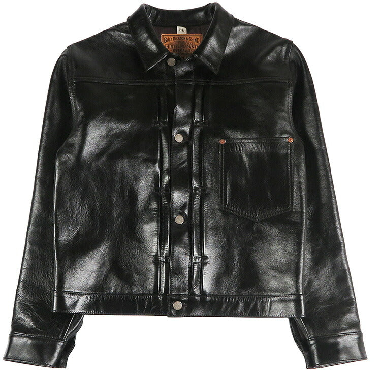 バズリクソンズ Buzz Rickson's ブラック ホースハイド レザー ジャケット 1stタイプ WILLIAM GIBSON COLLECTION ウィリアムギブソン BR80691 【2026年秋冬新作】