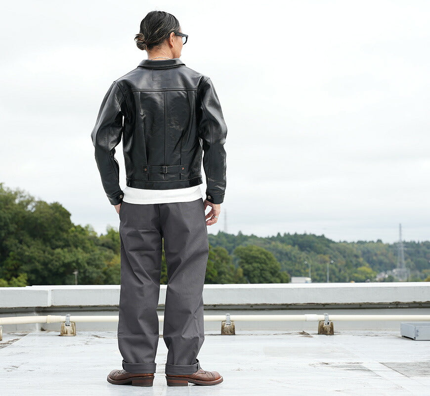 バズリクソンズ Buzz Rickson's ブラック ホースハイド レザー ジャケット 1stタイプ WILLIAM GIBSON COLLECTION ウィリアムギブソン BR80691 【2026年秋冬新作】