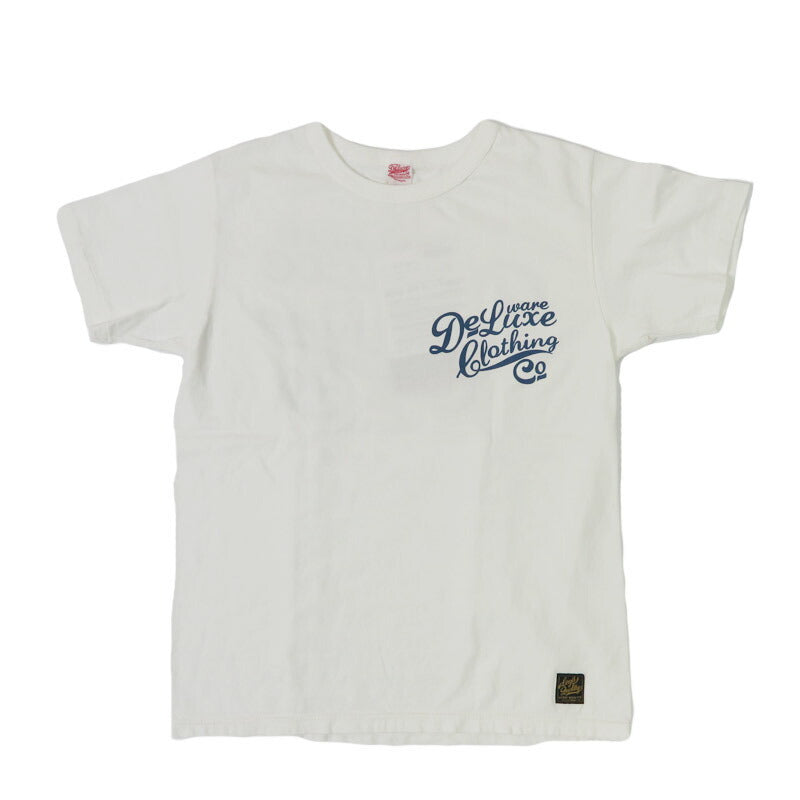 デラックスウェア DELUXEWARE 半袖 ロゴ クルーネック Ｔシャツ MT(BRGM)シリーズ 吊り編み ユニオンスペシャル BRGM-00B13