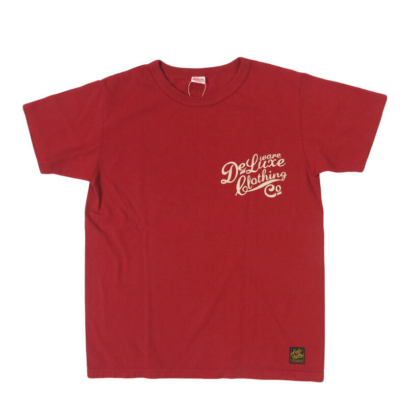 デラックスウェア DELUXEWARE 半袖 ロゴ クルーネック Ｔシャツ MT(BRGM)シリーズ 吊り編み ユニオンスペシャル BRGM-00B13