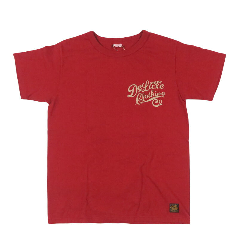デラックスウェア DELUXEWARE 半袖 ロゴ クルーネック Ｔシャツ MT(BRGM)シリーズ 吊り編み ユニオンスペシャルBRGM-00B15 【2026年春夏新作】
