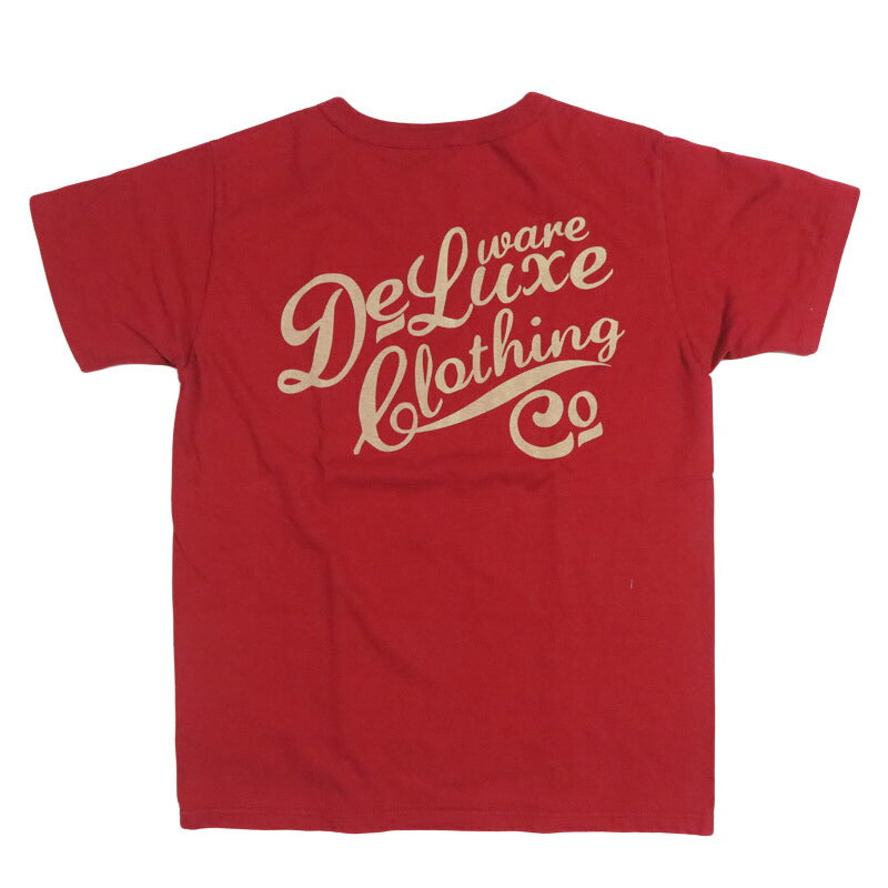 デラックスウェア DELUXEWARE 半袖 ロゴ クルーネック Ｔシャツ MT(BRGM)シリーズ 吊り編み ユニオンスペシャルBRGM-00B15 【2026年春夏新作】