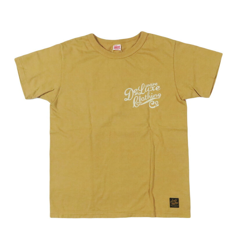 デラックスウェア DELUXEWARE 半袖 ロゴ クルーネック Ｔシャツ MT(BRGM)シリーズ 吊り編み ユニオンスペシャルBRGM-00B15 【2026年春夏新作】