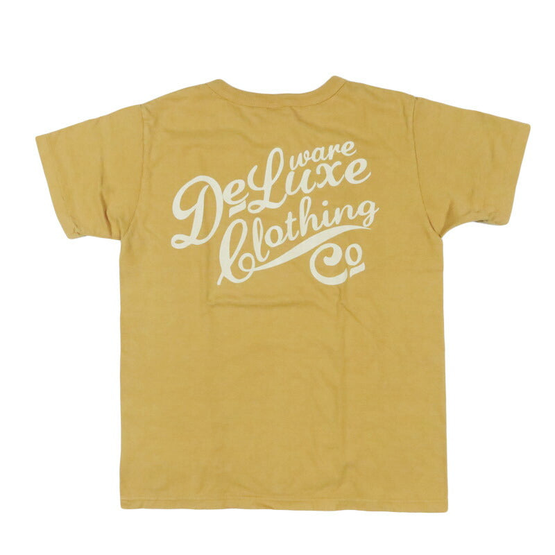 デラックスウェア DELUXEWARE 半袖 ロゴ クルーネック Ｔシャツ MT(BRGM)シリーズ 吊り編み ユニオンスペシャルBRGM-00B15 【2026年春夏新作】
