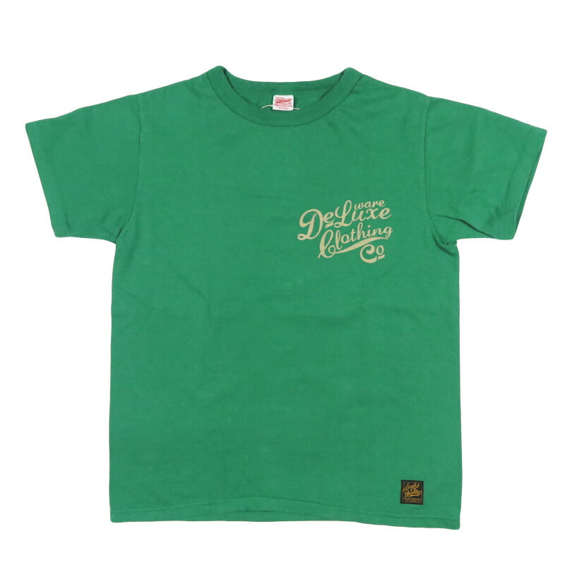 デラックスウェア DELUXEWARE 半袖 ロゴ クルーネック Ｔシャツ MT(BRGM)シリーズ 吊り編み ユニオンスペシャルBRGM-00B15 【2026年春夏新作】
