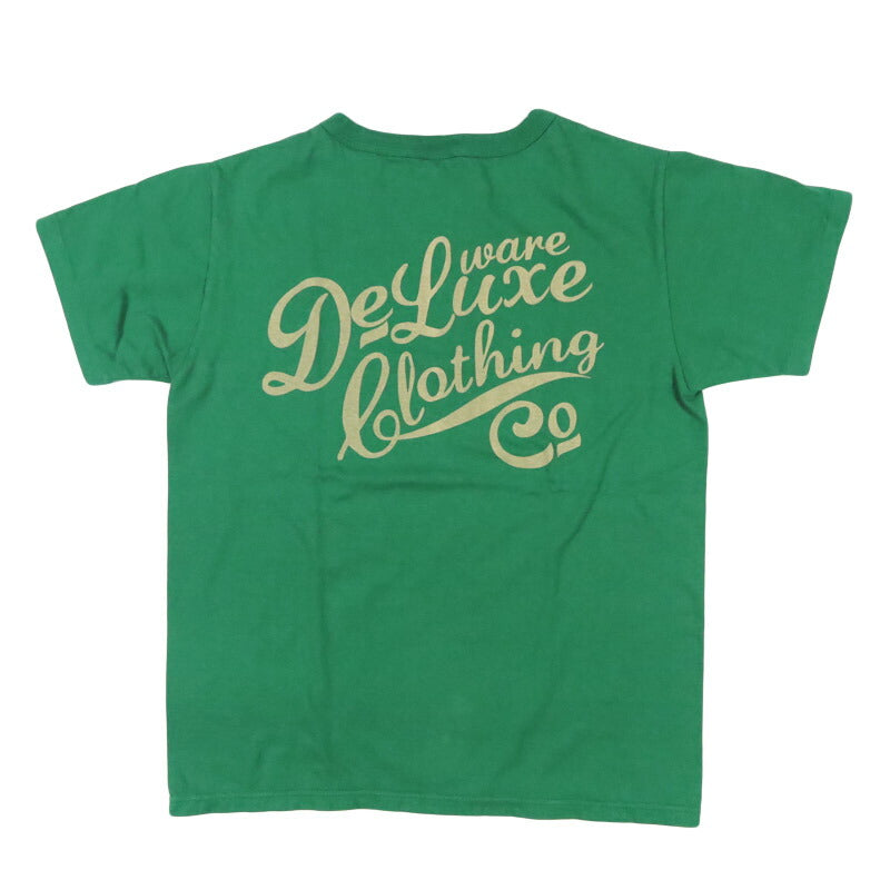 デラックスウェア DELUXEWARE 半袖 ロゴ クルーネック Ｔシャツ MT(BRGM)シリーズ 吊り編み ユニオンスペシャルBRGM-00B15 【2026年春夏新作】