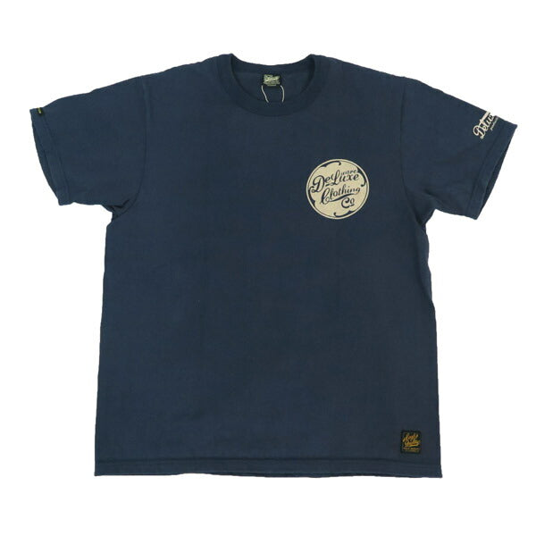 デラックスウェア DELUXEWARE Camiseta manga corta con logo estampado Tejido colgado Union Special BRGX-001