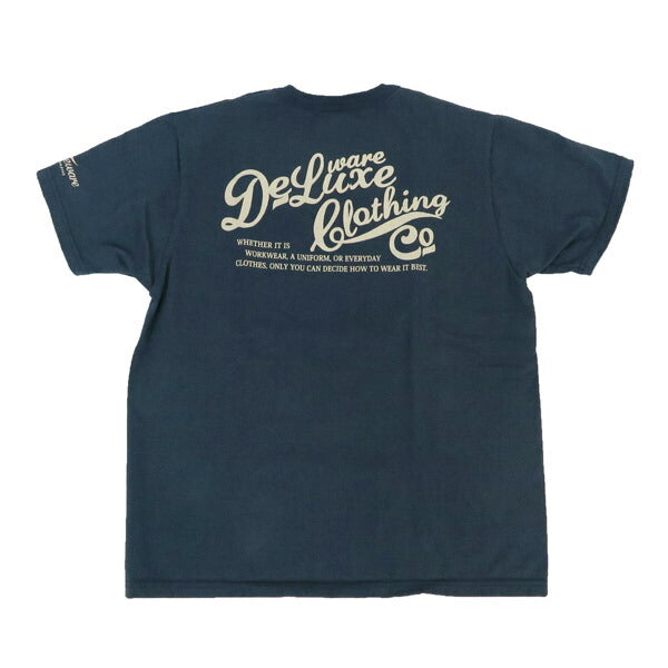 デラックスウェア DELUXEWARE Camiseta manga corta con logo estampado Tejido colgado Union Special BRGX-001