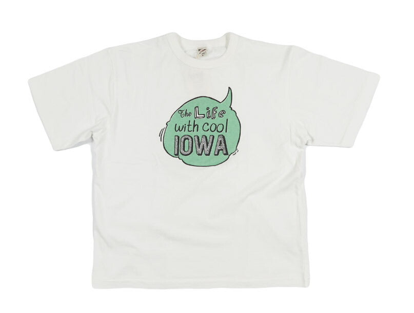 バーンズ BARNS JPN Standard S/S プリント 半袖 Tシャツ "IOWA" BR-26254 【2026年春夏新作】