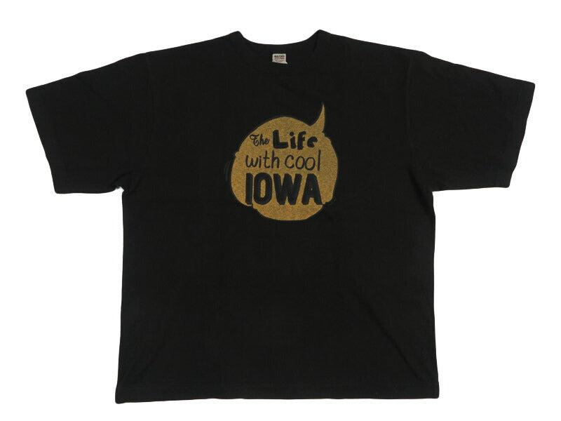 バーンズ BARNS JPN Standard S/S プリント 半袖 Tシャツ "IOWA" BR-26254 【2026年春夏新作】