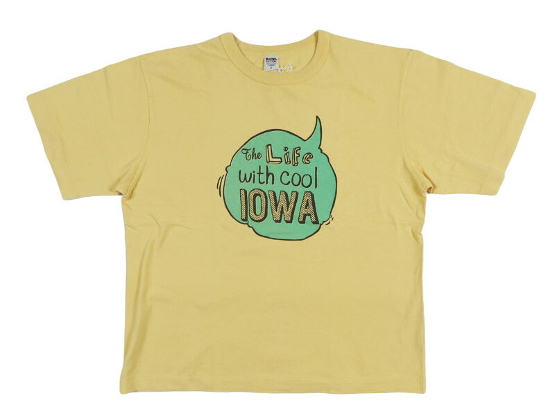 バーンズ BARNS JPN Standard S/S プリント 半袖 Tシャツ