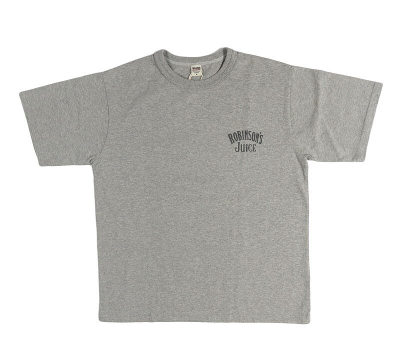 バーンズ BARNS タフネック S/S プリント 半袖 Tシャツ