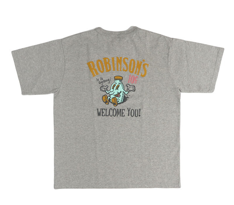 バーンズ BARNS タフネック S/S プリント 半袖 Tシャツ