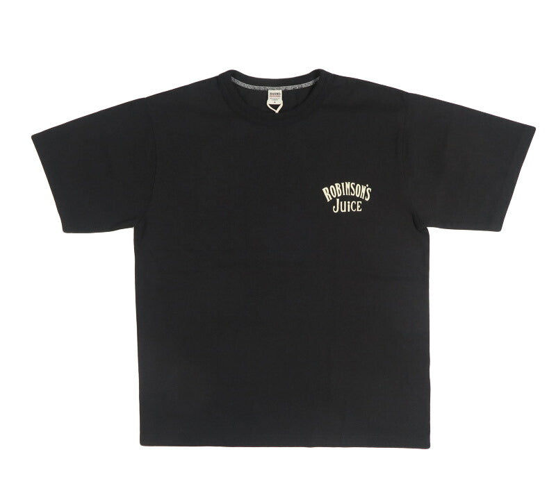 バーンズ BARNS タフネック S/S プリント 半袖 Tシャツ