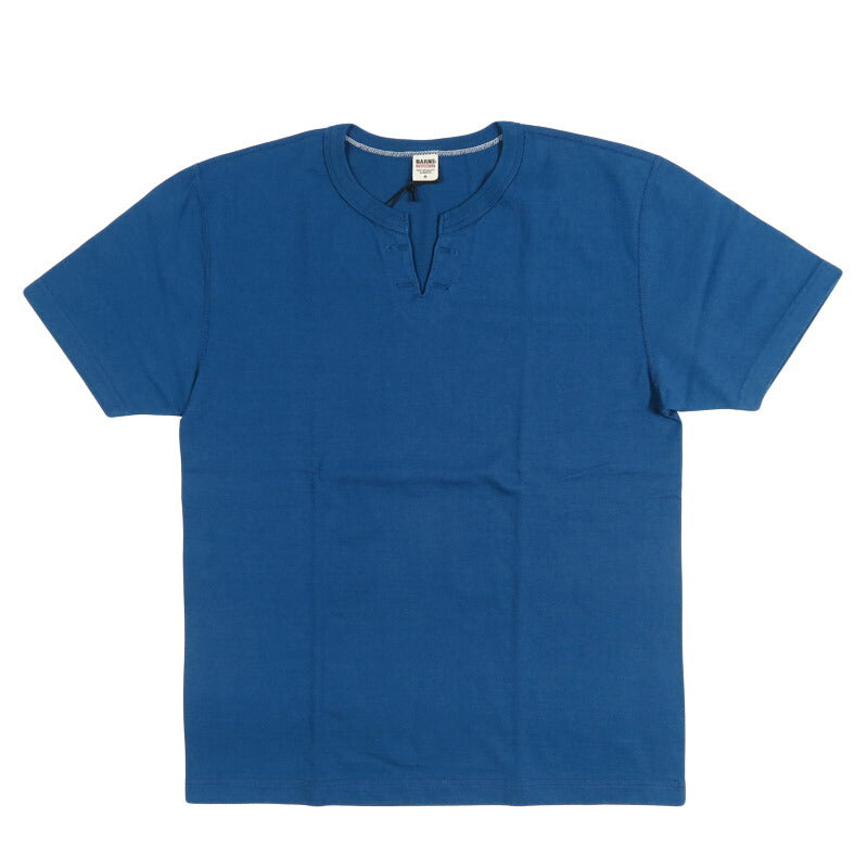 バーンズ BARNS STANDARD COZUN キーネック 半袖 Tシャツ 2026年限定カラー BR-8147 【2026年春夏新作】