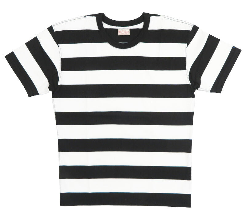 フラットヘッド THE FLAT HEAD 半袖Ｔシャツ ボーダー ストライプ BT-08W