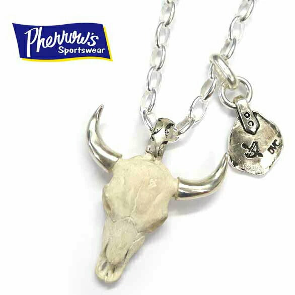 フェローズ Pherrow's バッファロー ペンダント & チェーン シルバー925 BUFFALO PENDANT