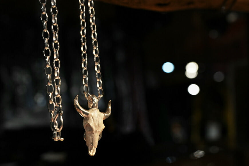 フェローズ Pherrow's バッファロー ペンダント & チェーン シルバー925 BUFFALO PENDANT