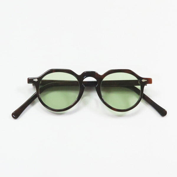 DALLES & CO ダリーズ＆コー แว่นกันแดด Crown Joe 1910s กรอบโบราณ ผลิตด้วยมือที่ซาบาเอะ วัสดุเซลลูลอยด์ DELUXEWARE