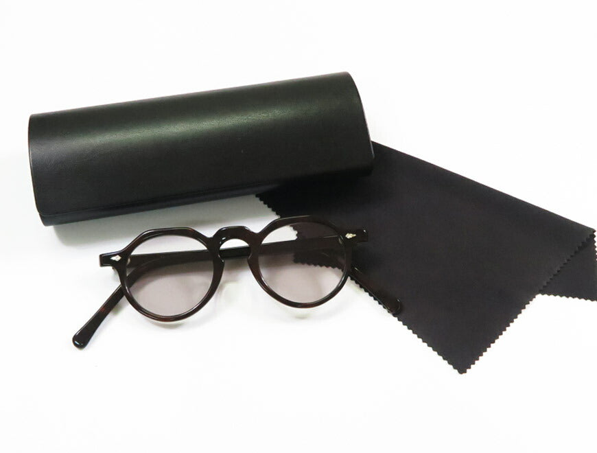 DALLES & CO ダリーズ＆コー แว่นกันแดด Crown Joe 1910s กรอบโบราณ ผลิตด้วยมือที่ซาบาเอะ วัสดุเซลลูลอยด์ DELUXEWARE