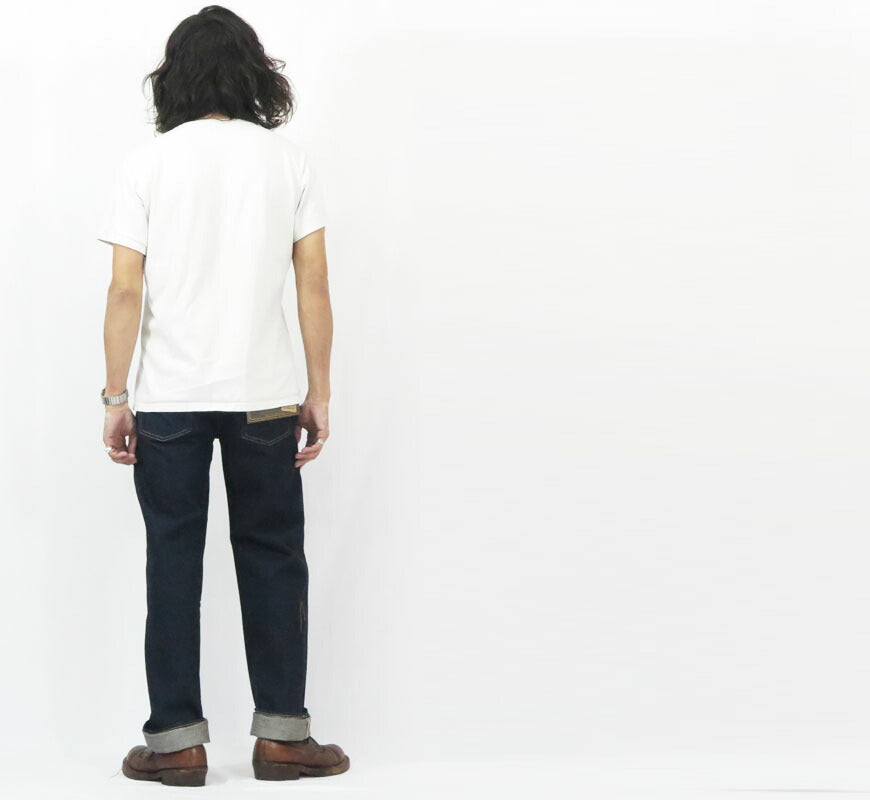 ダルチザン ステュディオ・ダ・ルチザン STUDIO D'ARTISAN 13oz Ishikawadai Denim Kriegsmodell Jeans Loose Straight 38 Zoll One Wash D1903-L