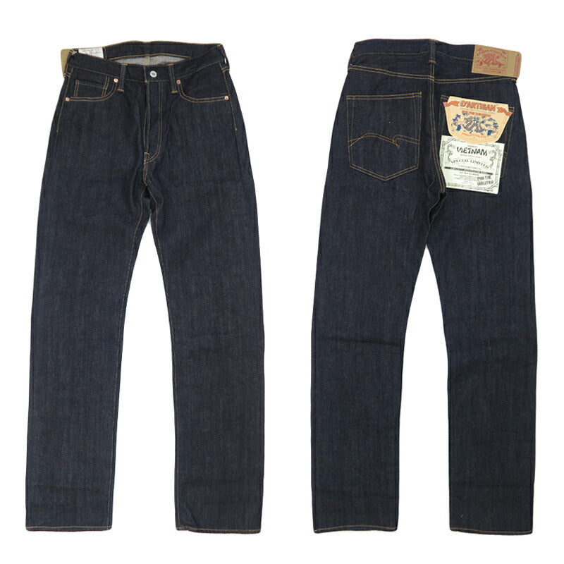 Dartisan Studio d'Artisan STUDIO D'ARTISAN Vietnam Krieg Jeans 14oz Denim Regular Straight One-Wash D1909